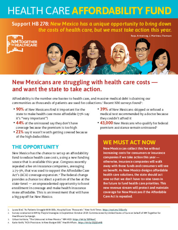 New Mexico Healthcare Affordability Fund